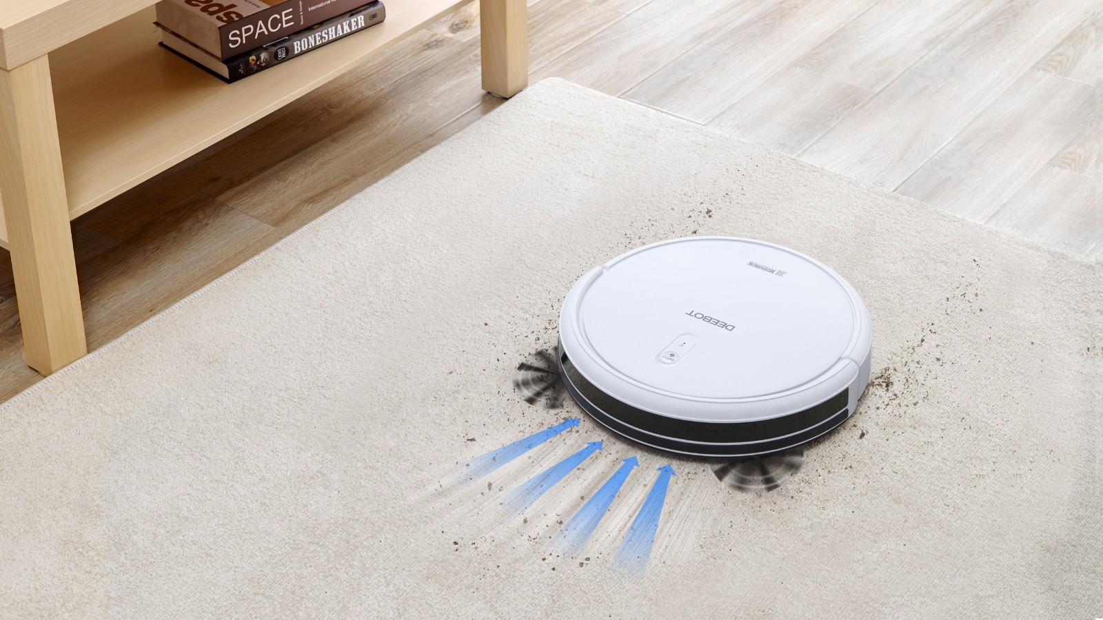 Refurbished] - Ecovacs Deebot N79T Floor Robot Vacuum Cleaner Grade B | AZAU